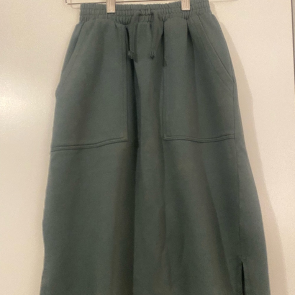 Zara Kids Skirt in Forest Green